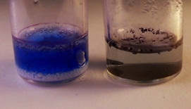 Sodium percarbonate with methylene blue